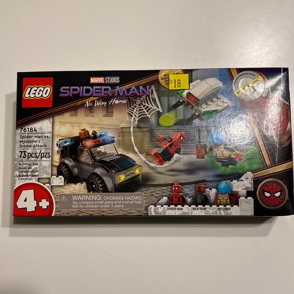 NWT Marvel Studios Spider-Man No Way Home Lego Set